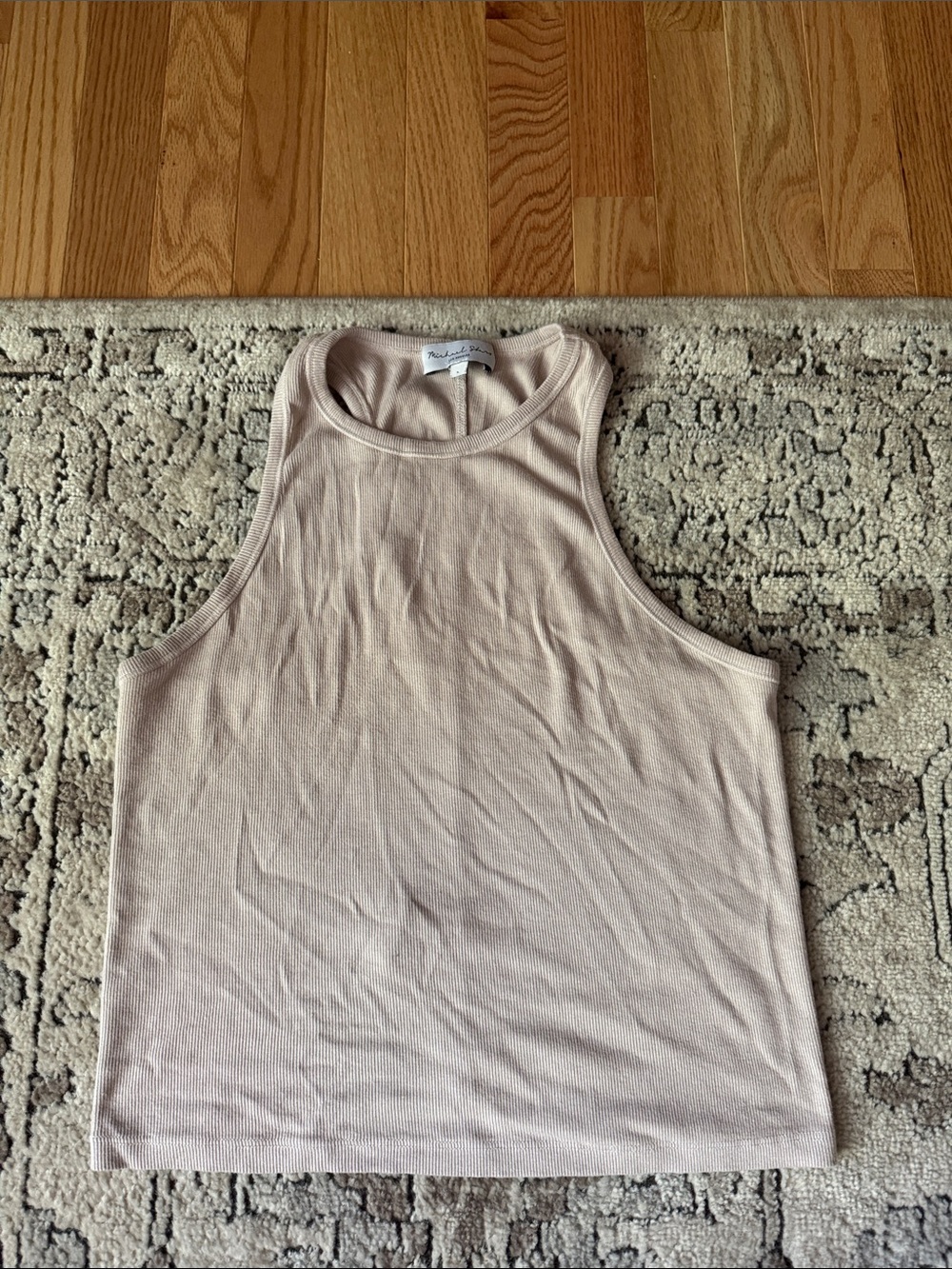 Michael Stars racerback tank cropped